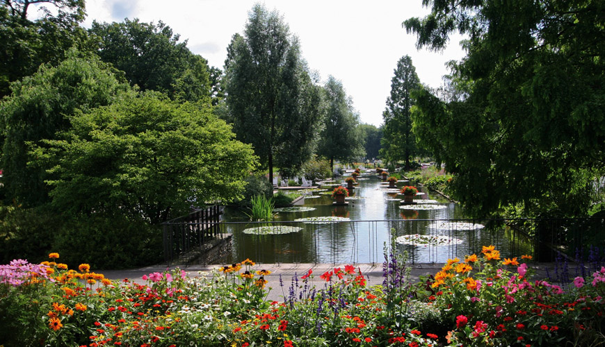 پارک Planten un Blomen هامبورگ