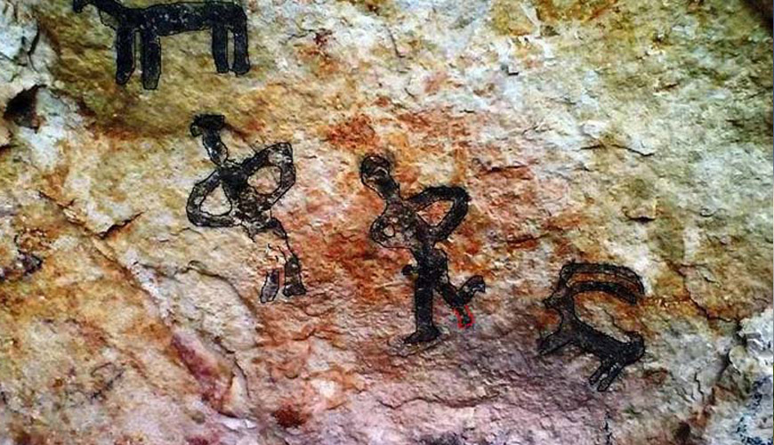نقوش صخره‌ای هومیان لرستان