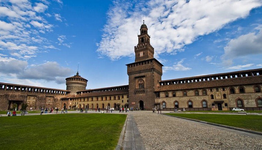 عمارت Castello Sforzesco میلان